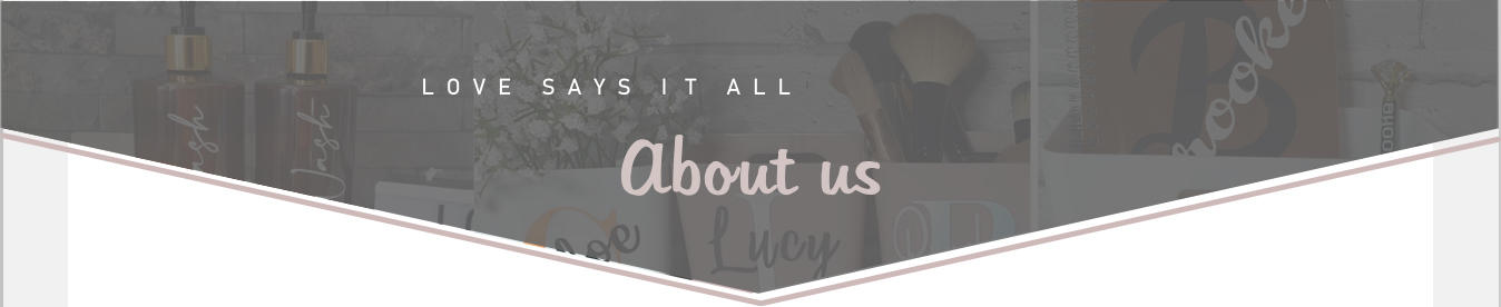 L  O  V  E     S  A  Y  S     I   T     A  L  L  About us